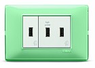 New flush-mounted USB ports