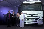 تسليم شاحنة Actros الـ 100,000 من مرسيدس-بنز إلى شركة الخالدي القابضة