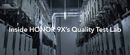 HONOR 9X in the quality lab – testing the durability of the pop-up camera