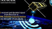 Aurak Satellite Ground Station Successfully Received The First Decoded Signal From 