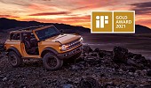 All-New Ford Bronco Earns Prestigious iF Design Gold Award 2021; Jury Says Pragmatic, Emotional Design ‘Redefines The Lifestyle SUV’